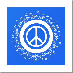 Peace Please Posters and Art